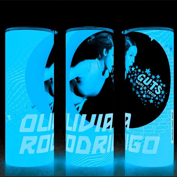 Glow in the Dark Olivia Rodrigo Guts World Tour Cup Mug Tumbler 20oz - Picture 1 of 4